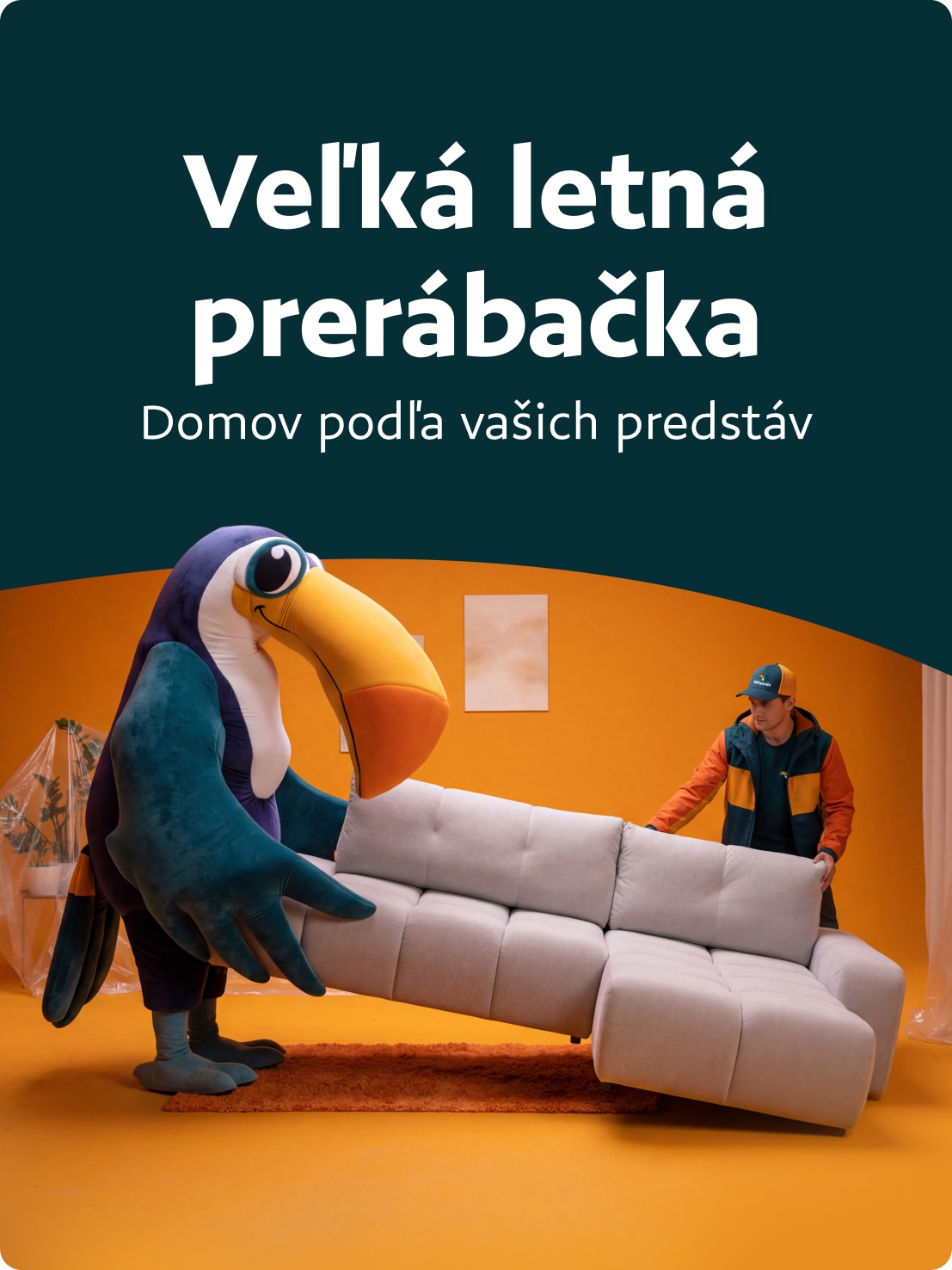 mesačná akcia - Veľká letná prerábačka (júl, august 2026)