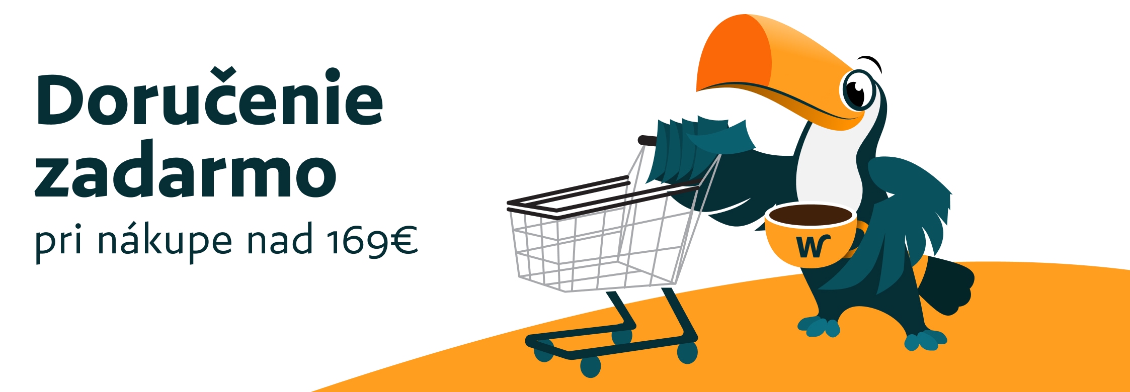 Doručenie zadarmo nad 169 €