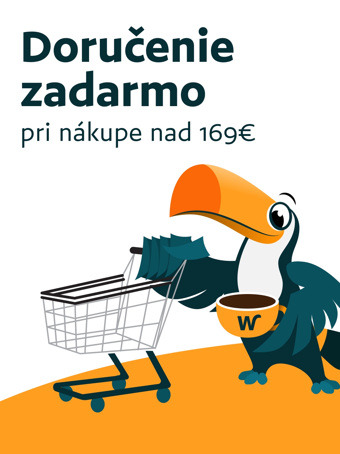 Doručenie zadarmo nad 169 €