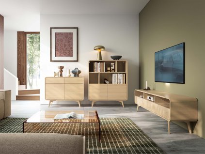 Obývacia izba Helion v dekore dub vicenza