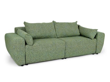 Pohodlná sedačka Viente v olivovej farbe