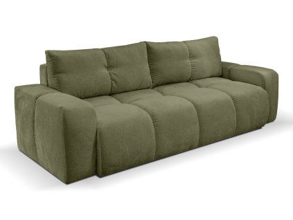 Moderná pohovka SOho v olivovom prevedení