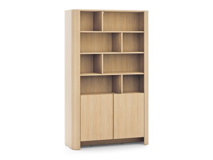 Policový regál Bori v prevedení dub vicenza