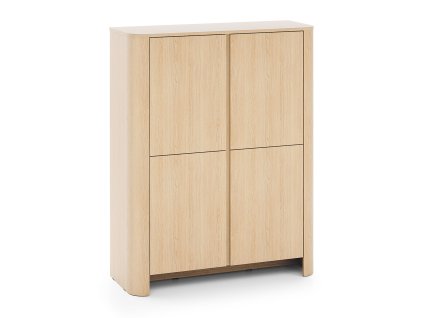 Vysoká komoda Bori K103 v dekore dub vicenza