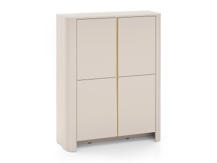 Vysoká komoda Bori K103 v kašmírovom prevedení