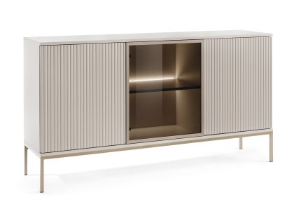 Široká komoda Sento v kašmírovej farbe