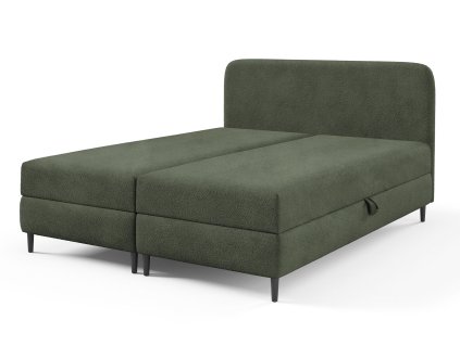 Čalúnená posteľ s úložným priestorom Fubu