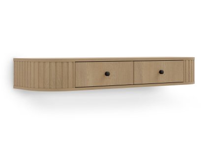 Toaletný stolík Ovalio v dubovom prevedení