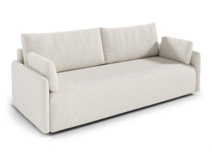 Biela rozkladacia pohovka Nimo