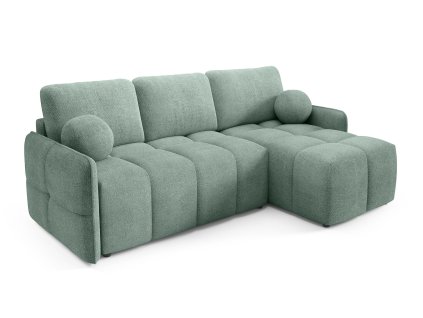 Svieža mentolová rozkladacia pohovka Moon