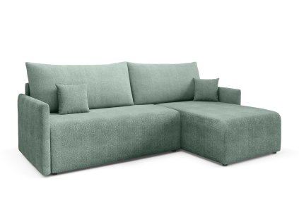 Mentolová rohová sedačka Valencia