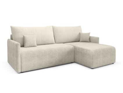 Smotanová rohová pohovka Valencia