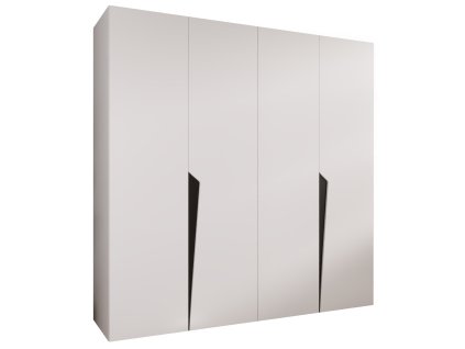 Štvordverová biela skriňa Pianos 1