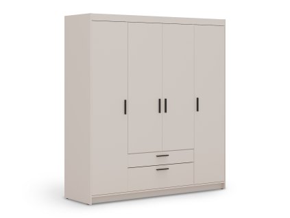 Veľká štvordverová skriňa Elenas