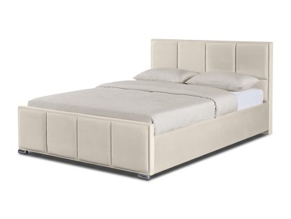 Posteľ Marilla v zamatovej látke