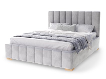 Čalúnená posteľ s úložným priestorom Austin