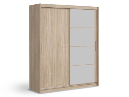 Priestranná šatníková skriňa Marios