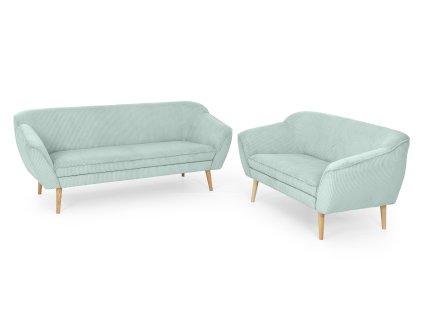 Sedacia súprava 3+2 Dory - mentolová