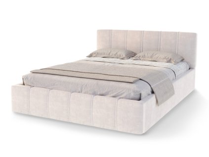 Čalúnená manželská posteľ Fiona