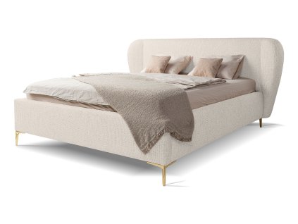 Smotanová manželská posteľ Aliano