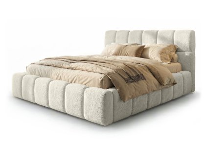 Smotanová manželská posteľ Velo 2
