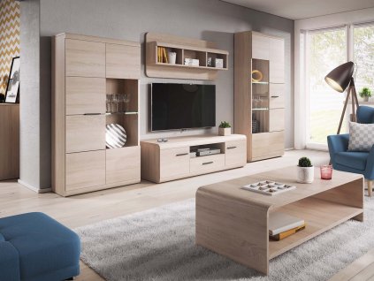 Obývacia izba LINK - dub sonoma