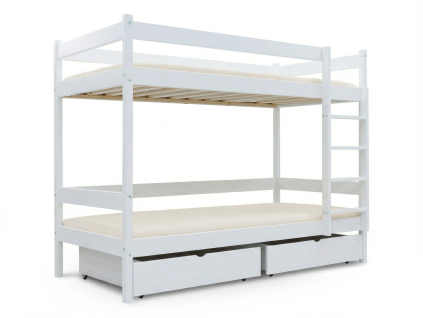 poschodova postel biela