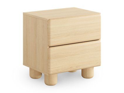 Drevený nočný stolík Lomo