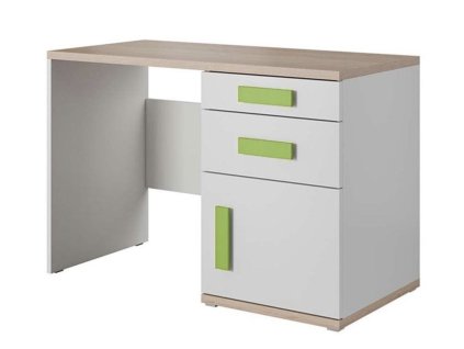 Písací stôl biely Iris