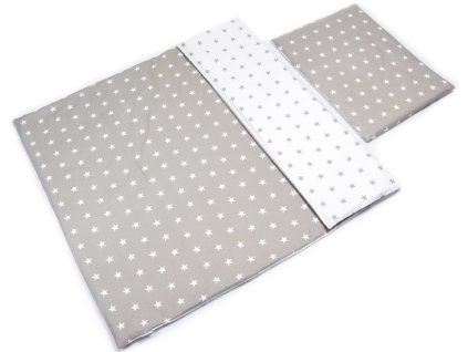 Detské bavlnené obliečky (100x135+40x60) - hviezdičky