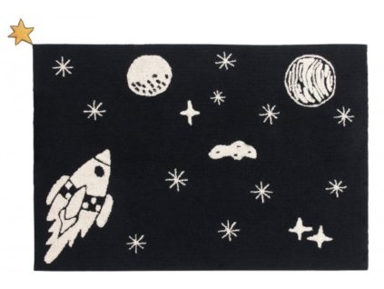 Detský práteľný koberec SPACE 140x200
