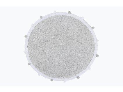 Okrúhly koberec Bubbly Grey