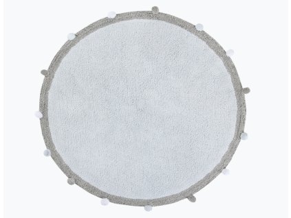 Okrúhly koberec Bubbly Blue