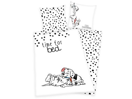 Detské bavlnené obliečky 140x200+70x90 - 101 Dalmatians