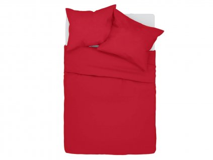 Bavlnené obliečky Klarisa - červené
