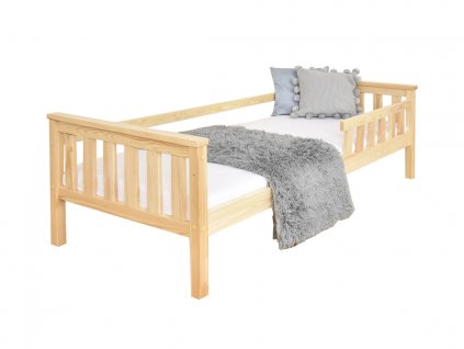 Detská posteľ s bariérkou Aria 180x80 - borovica