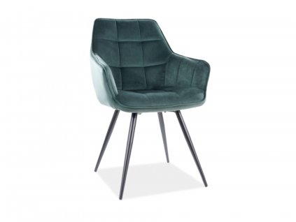 Jedálenská stolička Moly - zelená