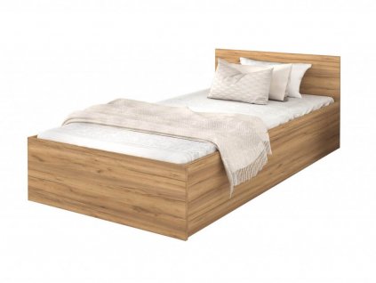 Jednolôžková posteľ Dorian - dub craft