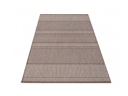 Obojstranný tkaný koberec Zara 12 Brown