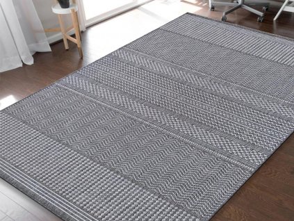 Obojstranný tkaný koberec Zara 12 Grey