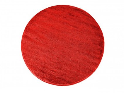 Okrúhly koberec Lora Red