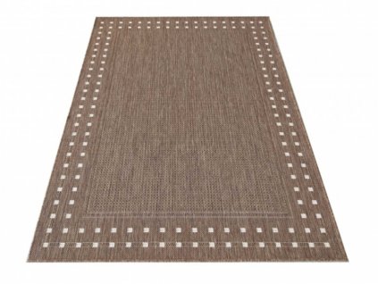Obojstranný tkaný koberec Zara 11 Brown