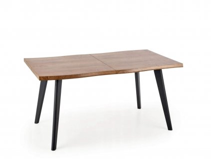 Rozkladací jedálenský stôl Dickson 150-210x90 - dub/čierna