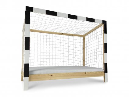 detská posteľ futbalová brána 90x200 cm