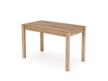 Jedálenský stôl Ksawery vo farebnom prevedení dub craft.