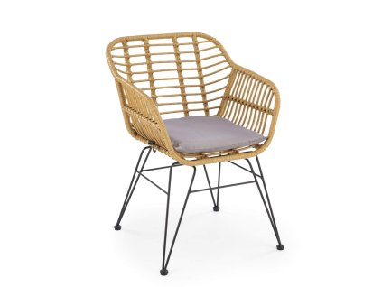 záhradné ratanové kreslo K541