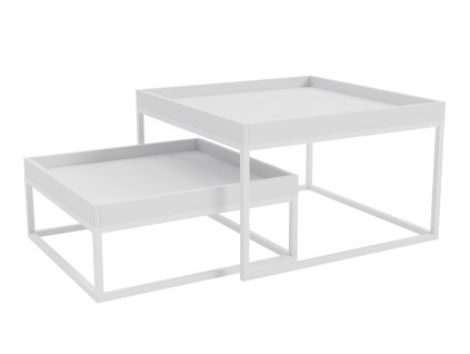biele Konferenčné stolíky LABO 5