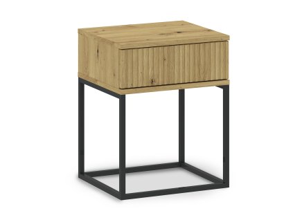 Nočný stolík Cadro v prírodnej farbe