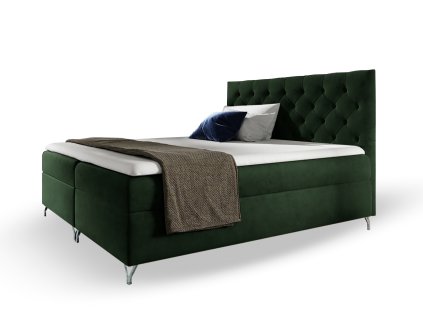 Boxspring jednolôžková posteľ Guliette s matracom
