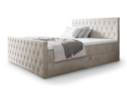 Čalúnená boxspring posteľ Montana